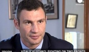 Vitali Klitschko : "ceux qui affirment n'avoir peur de...