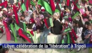 Tripoli en liesse pour fêter la libération de la Libye