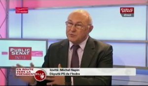 Michel Sapin : invité de l'émission d'"En route vers la présidentielle"