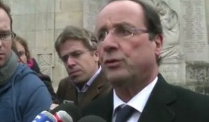 François Hollande sur la commémoration du 11 Novembre