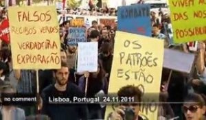 Grève générale au Portugal contre... - no comment