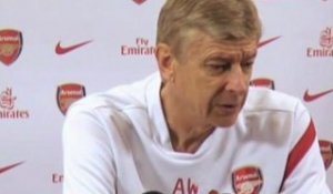 Premier League: Wenger en conference de presse