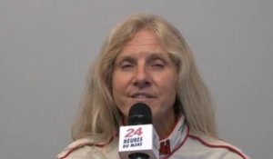 24 Heures du Mans 2011, interview de Andrea Robertson pilote de la Ford GT Doran n°68