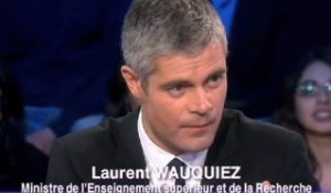 Clash entre Audrey Pulvar et Laurent Wauquiez chez Laurent Ruquier