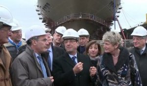 François Hollande en Loire-Atlantique