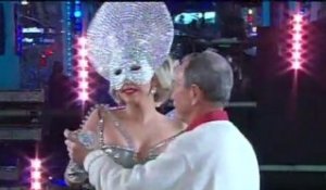 Lady Gaga fête le Nouvel An sur Times Square