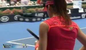 WTA: Pennetta passe au deuxième tour à Auckland