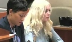 L'actrice Lindsay Lohan félicitée par la juge