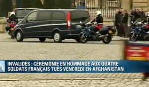 Hommage citoyen aux soldats français tués en Afghanistan