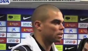 Pepe : "Le Real supérieur au Barça"