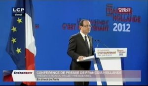 Projet présidentiel de François Hollande (Introduction)