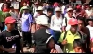 Panama : des indigènes protestent contre l'exploitation...