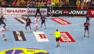 Schwenker Xavier Barachet - Chambéry vs Barcelone