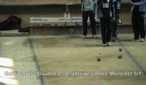 Demi-finales, Super 16 de Saint-Vulbas, Goffi vs Baudot et Jarrige contre Montillet