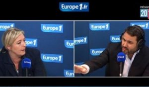Marine Le Pen : "une accusation grave" d'Audrey Pulvar
