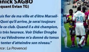 Info Chrono : Sagbo fier d'être Marseillais