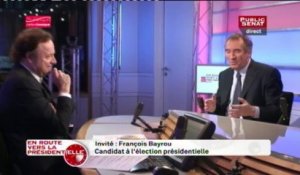 EN ROUTE VERS LA PRESIDENTIELLE, François Bayrou