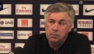Nancy-PSG : Ancelotti en conférence de presse