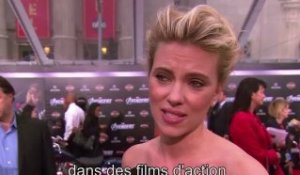 Avengers  Avant-Première Mondiale Los Angeles - Interview Scarlett Johansson