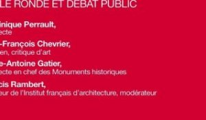 Table ronde et débat public