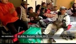 Bolivie: grève de la faim de centaines de... - no comment