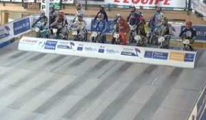 1/4 de finales Championnat d'Europe BMX à Orléans, manche 12