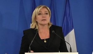 Le Pen : "Il faut une opposition qui tranche idéologiquement"
