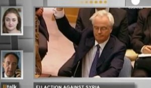 Quelles actions de l'Union européenne contre la Syrie?