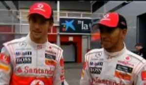 F1 - Button, meilleur chrono aux essais en Espagne