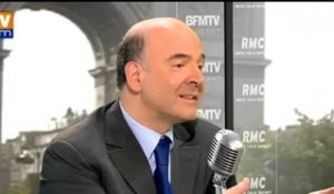 Moscovici sur BFMTV : traité budgétaire européen "pas ratifié sans volet de croissance"