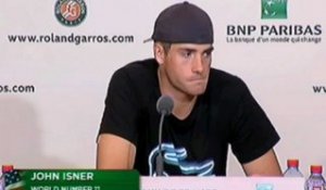 Roland Garros, 2e tour - Isner : "PHM méritait de gagner"