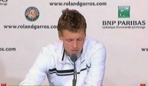 Roland Garros, 3e tour – Berdych : « Préparé à un match difficile »