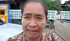 Thaïlande : visite d'Aung San Suu Kyi aux réfugiés...