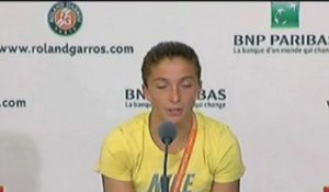 Roland-Garros, demi-finale - Errani : "Stosur est incroyable"