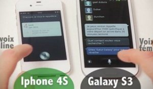 Siri vs S-Voice : iPhone 4S vs Galaxy S3