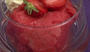 Sorbet aux fraises - 750 Grammes