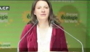 Cécile Duflot se félicite "de la naissance du 1er groupe écologiste"