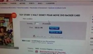 Ce n'est pas un DVD ! Un vendeur s'énerve sur eBay