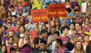 Barcelone - Jordi Alba débarque au Camp Nou