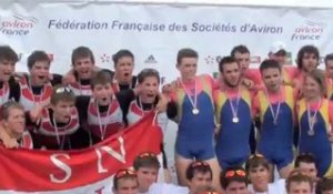 Championnat de France Junior 2012 - Finales A HJ4x et HJ8+
