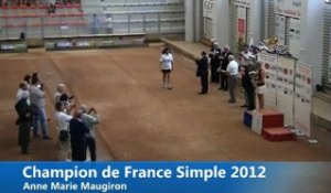 Podium France Simple 2012 Elite H et F