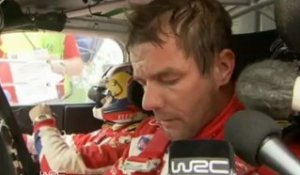 WRC, Finlande - Loeb a eu chaud