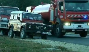 Gironde: l'incendie près de Lacanau contenu pour l'instant