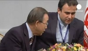 Ban Ki-moon : "L'Iran a un rôle important à jouer dans...