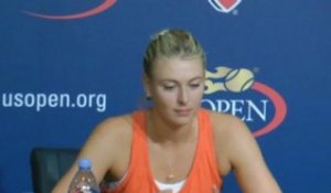 US Open - Sharapova : “Pas de retraite prévue”