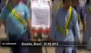 Manifestation anti-corruption au Brésil... - no comment