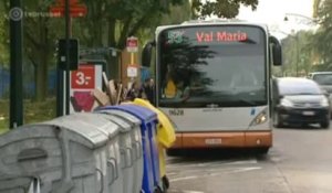 Arrestation de 7 jeunes pour coups de feu et incendie sur des bus