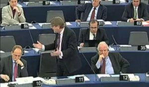 Guy Verhofstadt au Parlement Européen