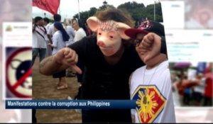 SUR LE NET - Manifestations contre la corruption aux Philippines