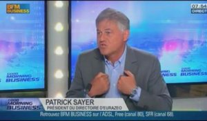 Investissement se conjugue avec développement d'entreprises : Patrick Sayer dans GMB - 28/08